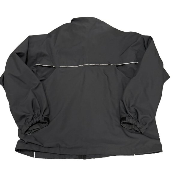 Nike F.I.T Vtg Charcoal Gray Full Zip Jacket‎ Mens Large F2 - Picture 2 of 8